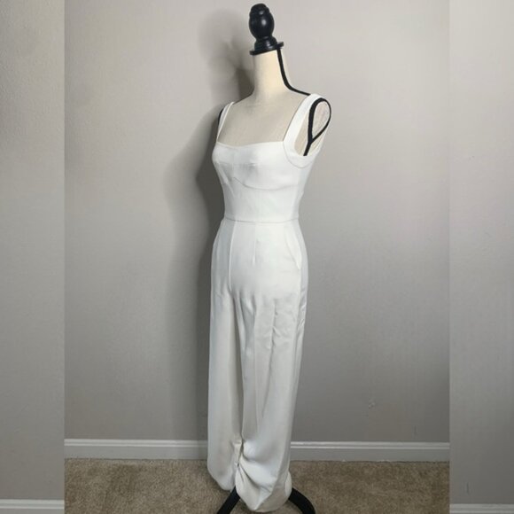 SALONI Rachel Ivory Jumpsuit - Picture 8 of 16